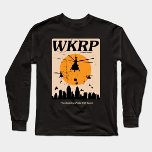 WKRP Turkey Drops Vintage Long Sleeve T-Shirt